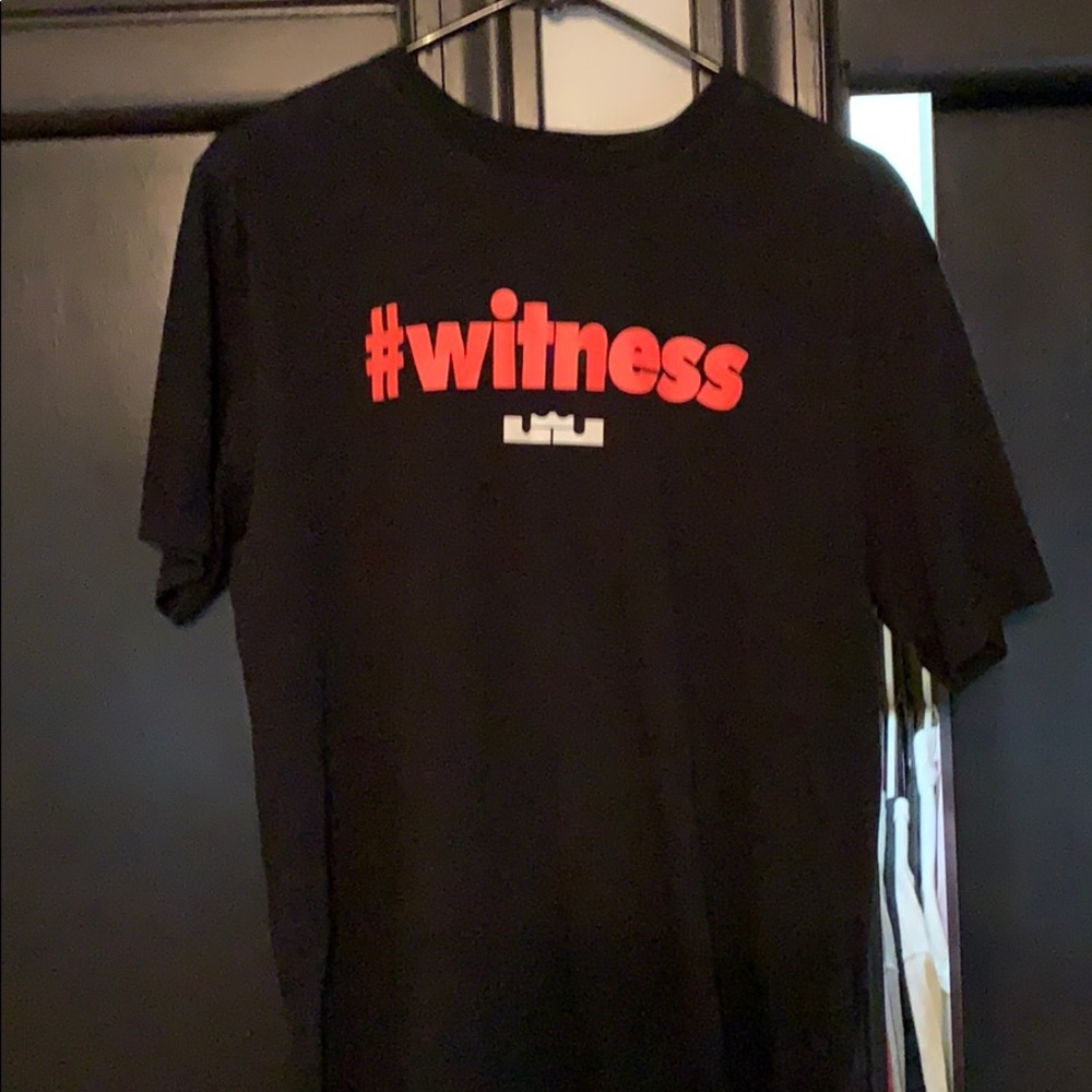 Lebron James #witness t shirt